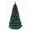 Wholesale Artificial PVC Christmas Tree with LED light Christmas Tree set with Decorative berry Merry Christmas