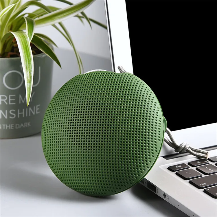 Fresh New released mini portable round shape IPX4 bluetooth speaker waterproof - ANKUX.COM