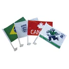 Outdoor Double Print Flag Car Pole Flag Wall Flag Advertising 12 x18 inch