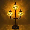 turkish handmade Stained Glass table lamp