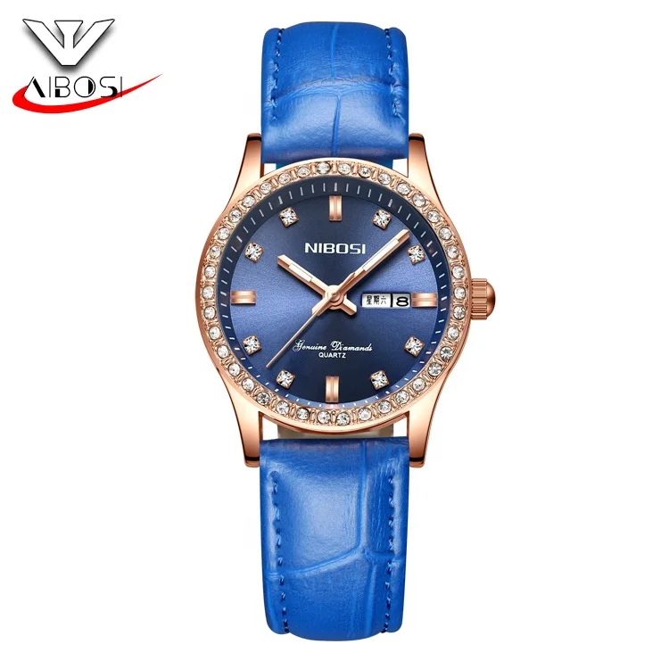 NIBOSI women watches Lady Genuine Leather Wristwatch for Women Christmas present fashion luxury watch
NIBOSI women watches Lady Genuine Leather Wristwatch for Women Christmas present fashion luxury watch