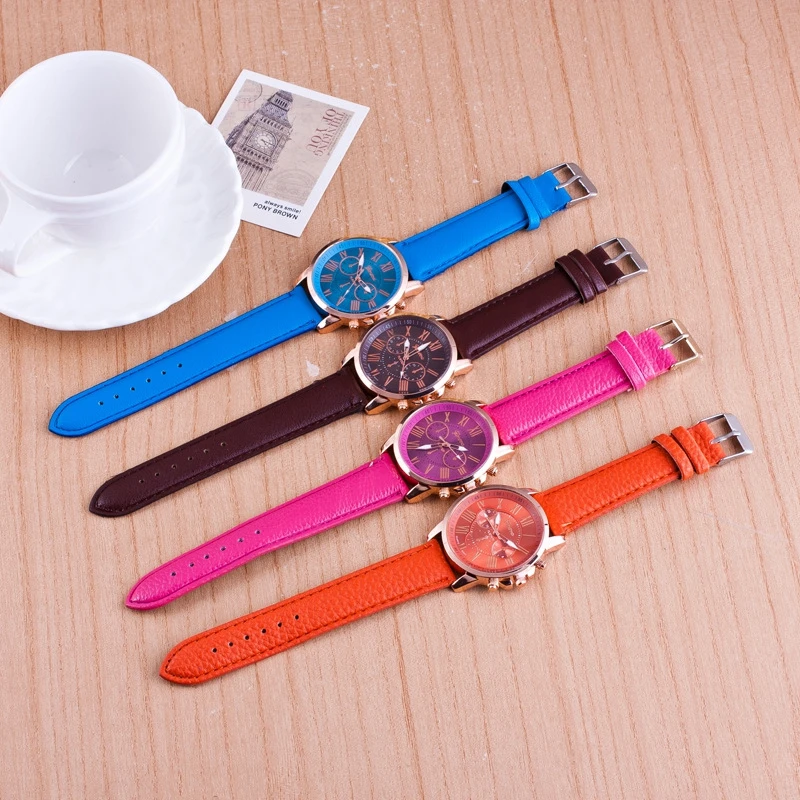 2018 New Wholesale Women Bracelet Watch Fashion Ladies Casual Geneva Watches WH0011