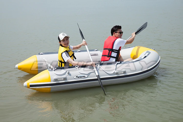 2017 hot sale raft boat, fishing boat inflatable with Aluminum floor