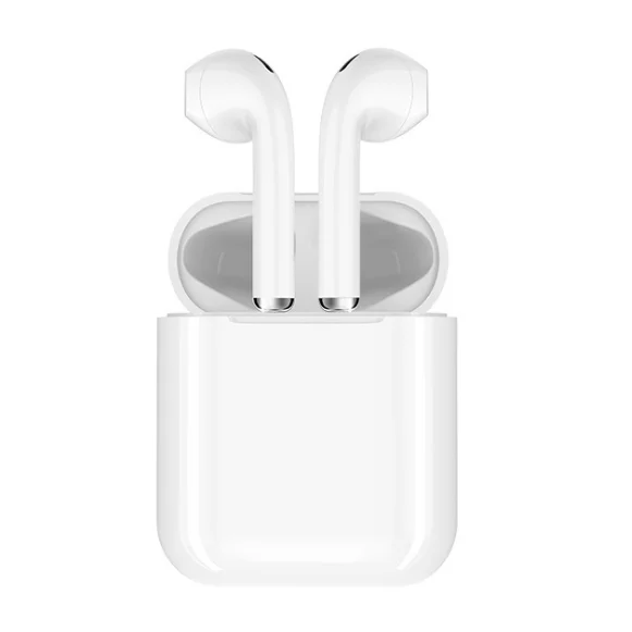 Built in charging case Portable invisible bt earbuds Touch control true Twins tws bluetooth wireless mini earphone i12s - ANKUX.COM