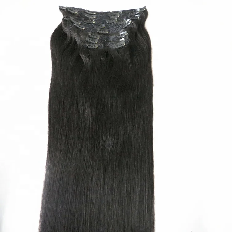 XUCHANG HARMONY HAIR 1 set 22inch 320grams natural color double drawn clip on hair extension with real human hair
XUCHANG HARMONY HAIR 1 set 22inch 320grams natural color double drawn clip on hair extension with real human hair
