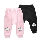 Factory Customized Clouds Printing Wholesale Kids Cotton Harem Pants