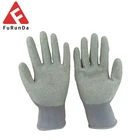 latex coated work gloves with foam latex palm insulated work gloves latex gloves with design