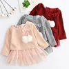 /product-detail/baby-clothing-autumn-pink-ren-gray-girls-dresses-long-sleeve-tutu-bow-ruffles-4-24-months-kids-dress-casual-vestidos-60839719689.html