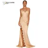 GC-86970212 Wholesale Pretty Women Dresses Lace Sleeveless Bridal Wedding Party Gown Evening Dresses Long