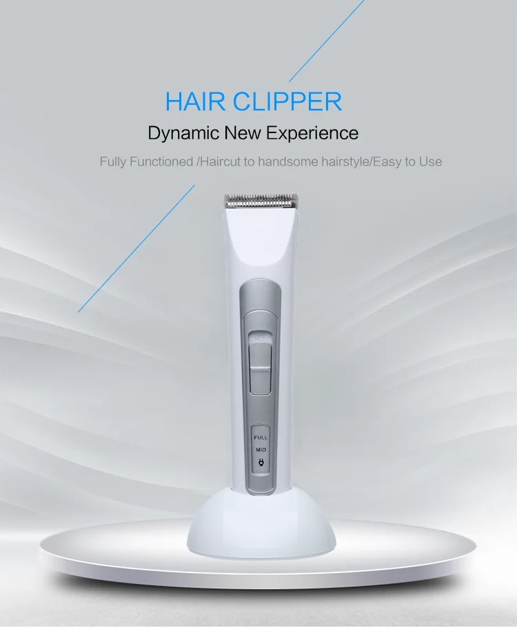 professional rechargeable salon barber electric hair clipper and beard trimmer