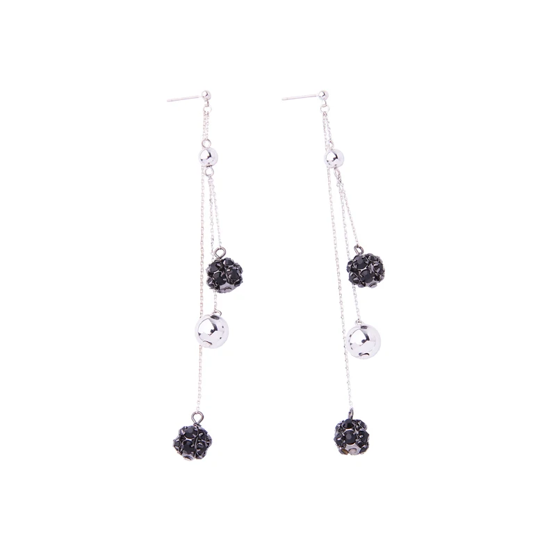 ed00145c Crystal Pearl Charm Fashion Dangle Earrings Ball Charm Simple Earring, Gold
ed00145c Crystal Pearl Charm Fashion Dangle Earrings Ball Charm Simple Earring, Gold