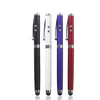 4 In 1 Stylus pen Touch Capacitive Screen Ballpoint pen With Red Laser For All Touch Screen