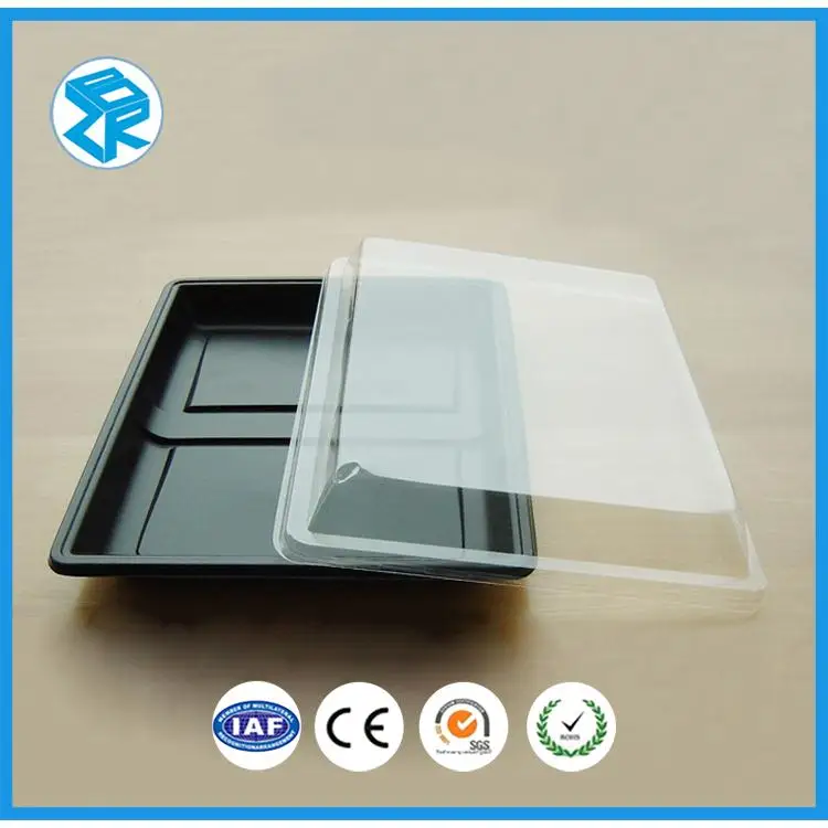 Good Quality custom plastic disposable blister food tray