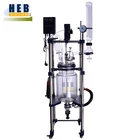 Jacket Laboratory Glass Reactor, 5L, 10L, 20L, 30L, 50L, 80L, 100L,200L