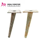 Round tube top plate design iron sofa furniture metal bed legs