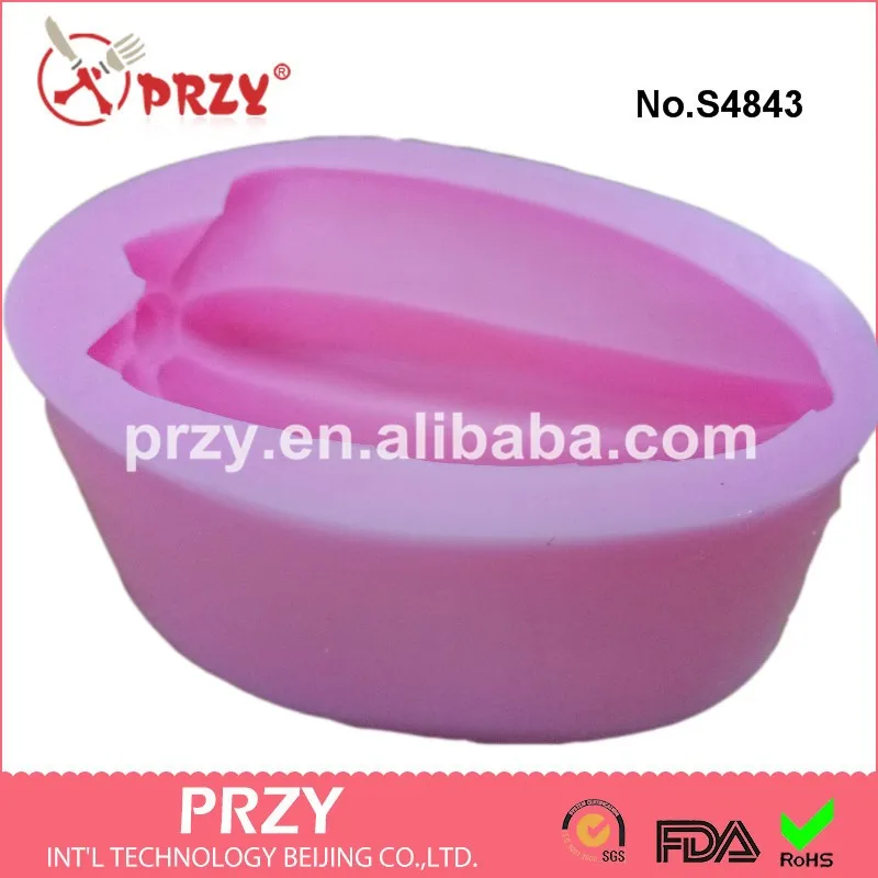 S4843 carambola 3D silicone mold for soap (3)