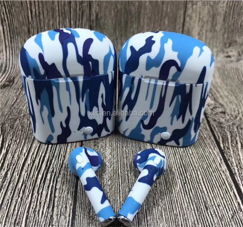 i7s tws Camouflage Earphone Headphone Wireless i7 Earbuds with Charging Case
i7s tws Camouflage Earphone Headphone Wireless i7 Earbuds with Charging Case