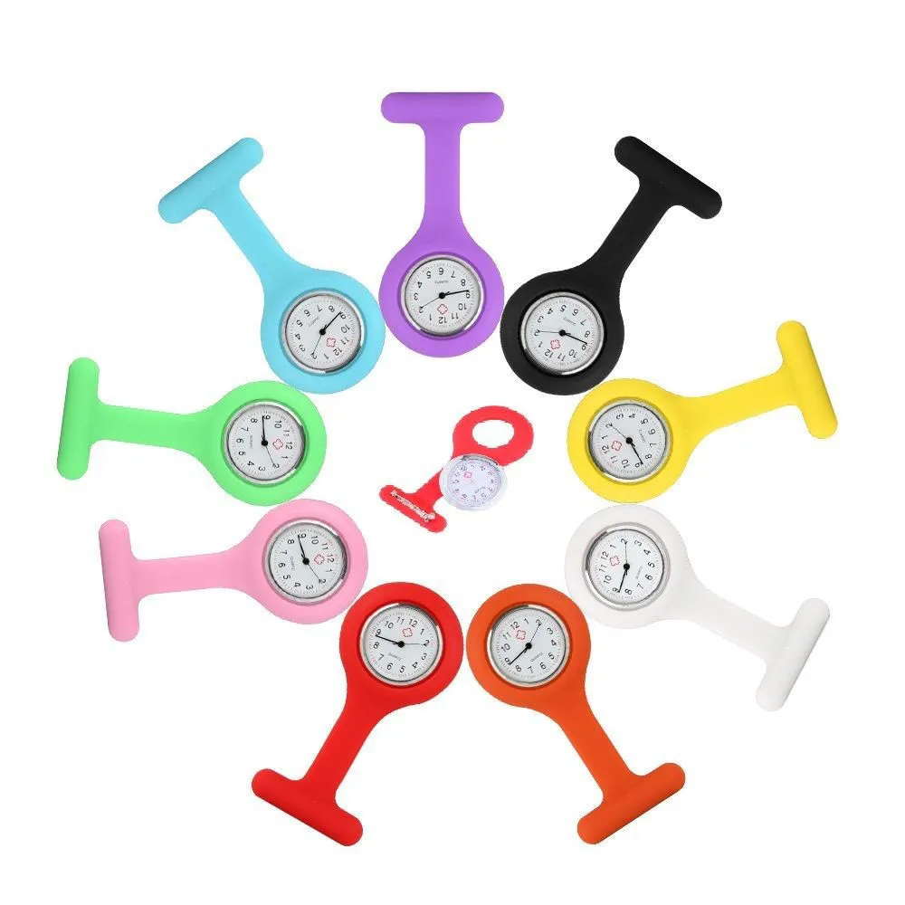 Relogio Feminino Hot Sales Fashion Cuty New Silicone Nurse Watch Brooch Tunic Fob Watch With Free Battery, Multi colors
Relogio Feminino Hot Sales Fashion Cuty New Silicone Nurse Watch Brooch Tunic Fob Watch With Free Battery, Multi colors