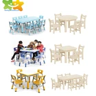 School Furniture Childhood Ranch Series Kindergarten Preschool Wholesale Plastic Kids School Furniture