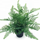 Artificial Welcome Pine Tree / Fake Bonsai Leaves Green Decorative Plant