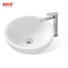 Acrylic stone art small size wash hand basin , solid surface countertop washing hand sink