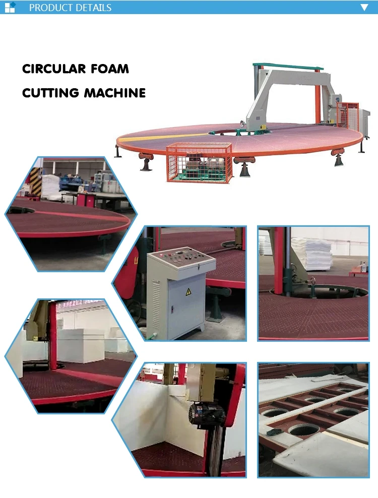 D&T Carrousel Sponge Cutter Machine Automatic Digital Control Memory Sponge Cutting Machine