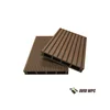 Barefoot friendly uv-resistant outdoor decking wood composite