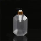 Clear color Shampoo bottle 400ml PETG plastic lotion bottle cosmetic packaging