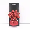 Fashion Birthday gift wrapping star bow metallic confetti bows gift curling ribbon egg