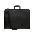 Factory price office stationery custom plastic a4 size portfolio bag folders with your own logo