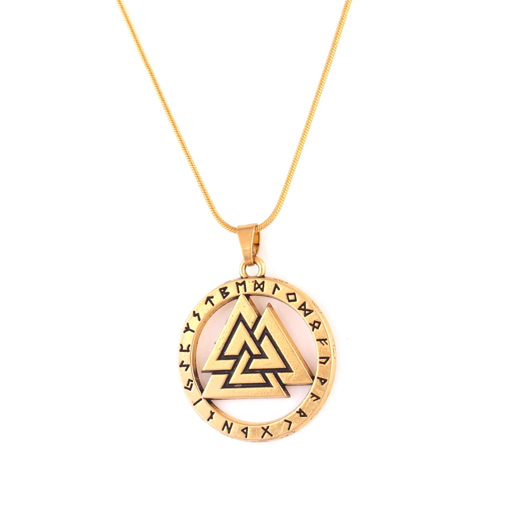 N0448 Fashion Vintage New Gold Chain Design Valiant Warriors Knot Pendant Viking Pendant Necklace
N0448 Fashion Vintage New Gold Chain Design Valiant Warriors Knot Pendant Viking Pendant Necklace
