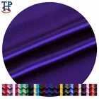solid plain dyeing 100% mulberry silk satin fabric