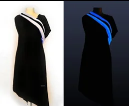 mass production custom made best quality luminescent women skirt