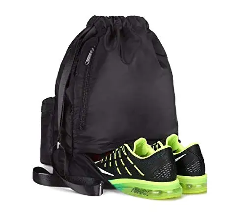 High quality custom logo drawstring gym bag men women yoga package backpacks gym sport waterproof gym bag, Customized
High quality custom logo drawstring gym bag men women yoga package backpacks gym sport waterproof gym bag, Customized