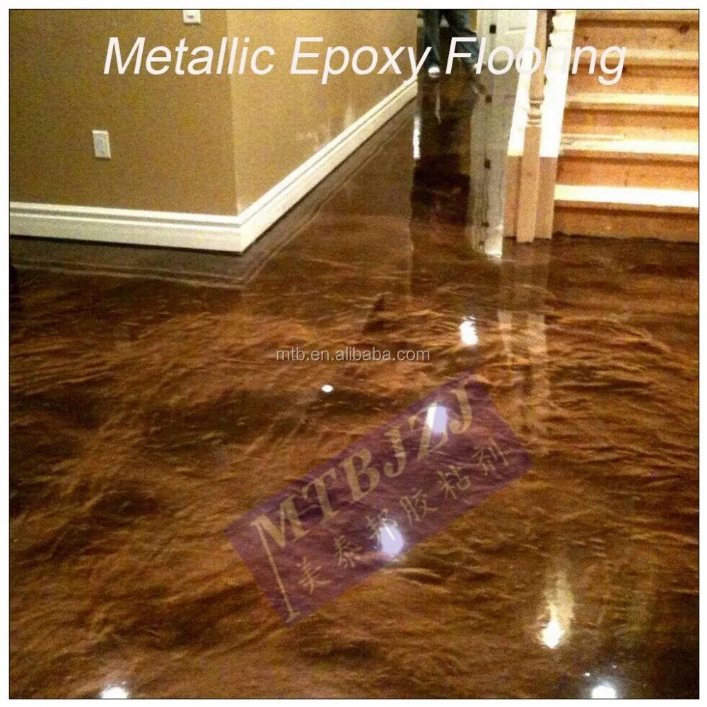 Metallic Epoxy Resin Flooring for Floor Coating and Painting