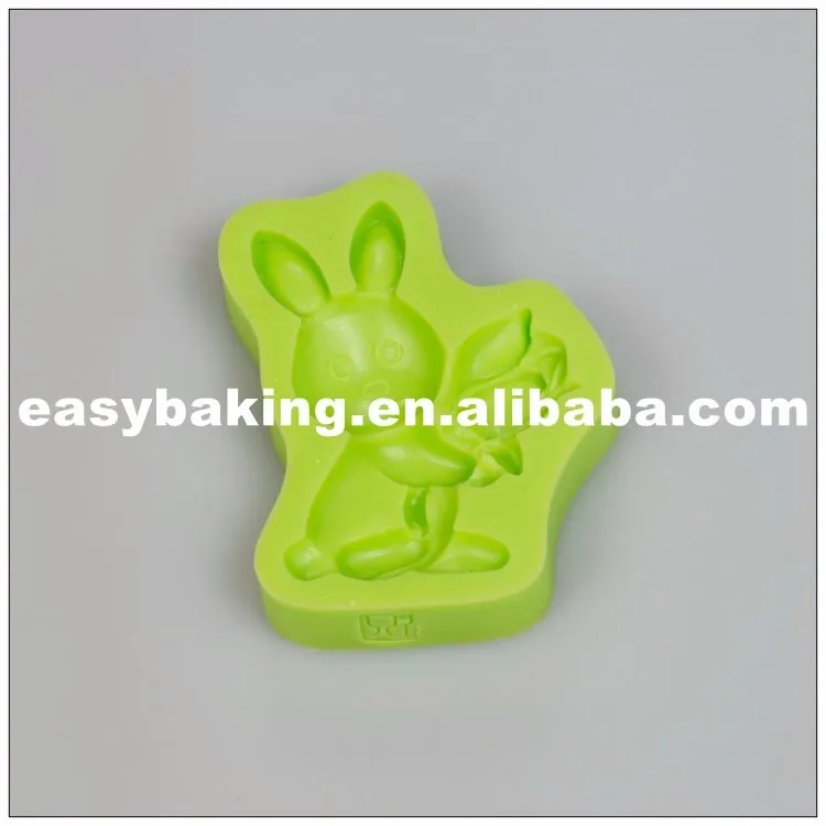 es-0102_Easter Bunny With Tulips Cake Decoration Silicone Sugarpaste Mold_9156.jpg