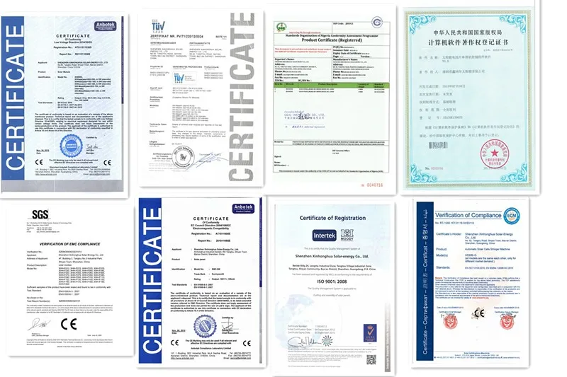 certificates