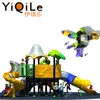 YiQiLe high quality kids adventure spirit slide with plastic combined visual outdoor enjoyment playground for kids outdoor play