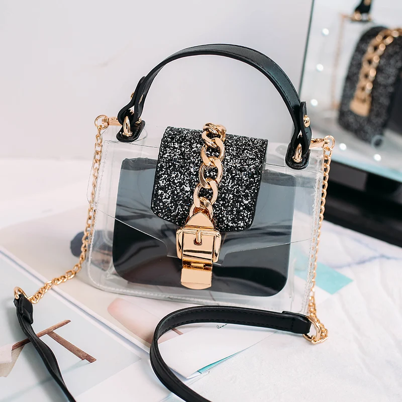 Similar Products Contact Supplier Leave Messages Hot Sale candy jelly bag transparent clear pvc handbag shoulder crossbody bag
Similar Products Contact Supplier Leave Messages Hot Sale candy jelly bag transparent clear pvc handbag shoulder crossbody bag