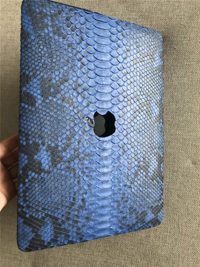 Custom python leather protective case for Macbook Air 13 laptop_11