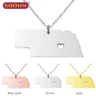 Trending Custom Made State Charms US Map Pendant For Jewelry Making