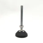 For Cabinet 50mm Base Machine Furniture Screw On Mounted 8mm Male Leveling Feet