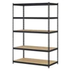 CE GS certificated slotted angle iron racking shelves for home