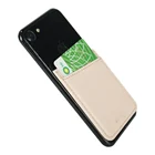 Universal phone Slim Self Adhesive DOUBLE POCKET Phone Card Holder Stick on any Phones and Cases