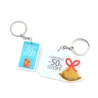 CNC Cut 2019 VOGRACE cheap OEM promotional new design key chain , custom acrylic keychain , custom plastic keychain