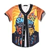 Professional Custom Design Your Own Logos Baseball Jersey Wear Breathable Mesh Fabric Baseball Uniform