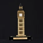 New Design London Crystal Big Ben Model K9 Crystal Building Crafts