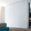 hot selling solid wood wardrobe design custom walk-in wardrobe closet with drawers