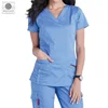 2018 new fashion scrubs uniforms nursing suit