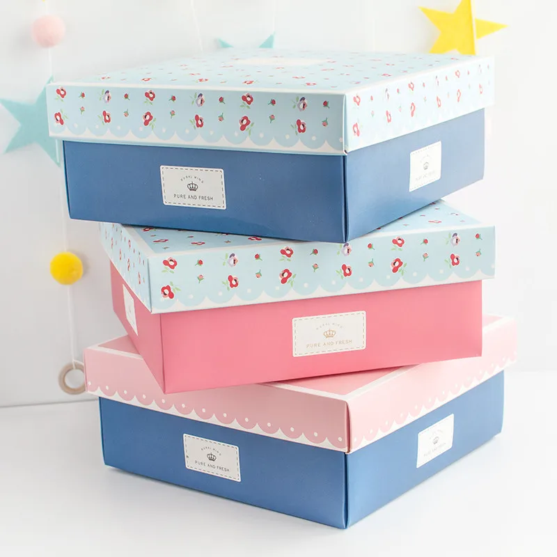 high quality packaging cardboard box for baby blanket